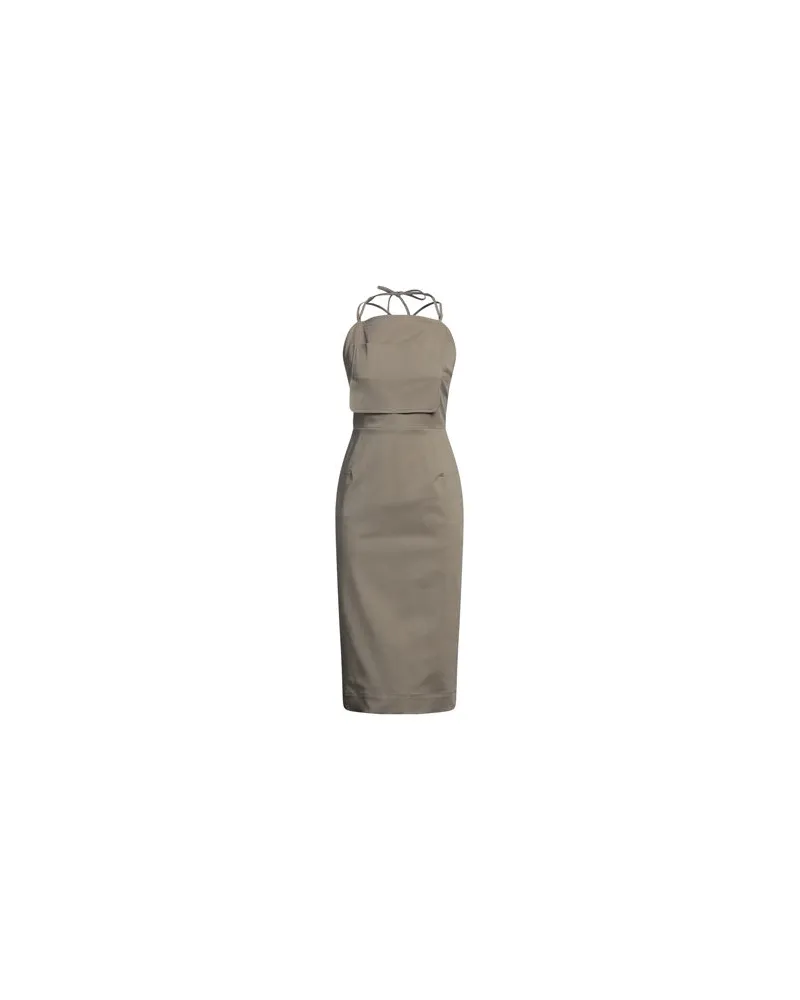 Max Mara KLEIDER - Midi-Kleiderauf YOOX.COM Khaki