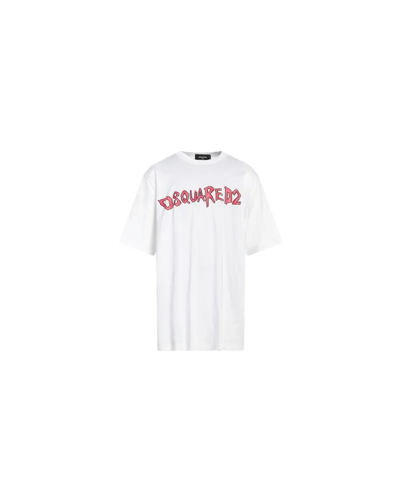 Dsquared2 TOPS - T-shirtsauf YOOX.COM Weiß
