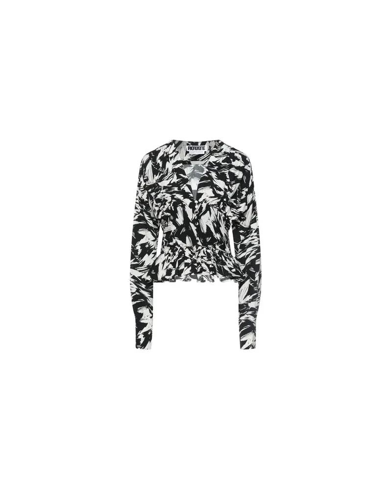 ROTATE Birger Christensen TOPS - Hemdenauf YOOX.COM Schwarz