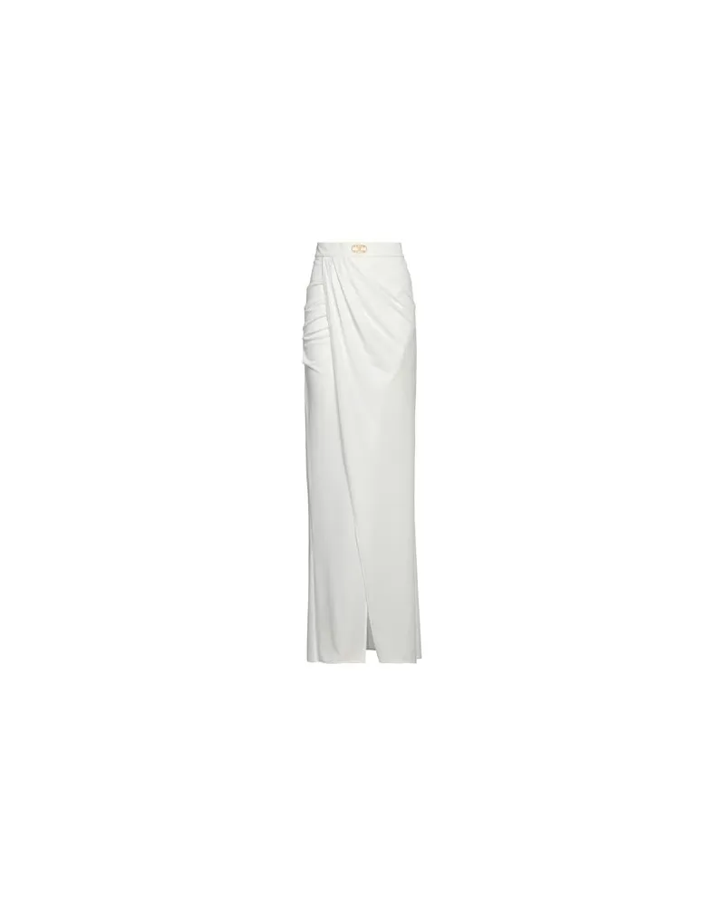 Elisabetta Franchi HOSEN & RÖCKE - Maxi-Röckeauf YOOX.COM Weiß
