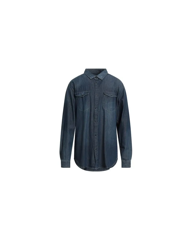 Barbour INTERNATIONAL - TOPS - Jeanshemdenauf YOOX.COM Blau