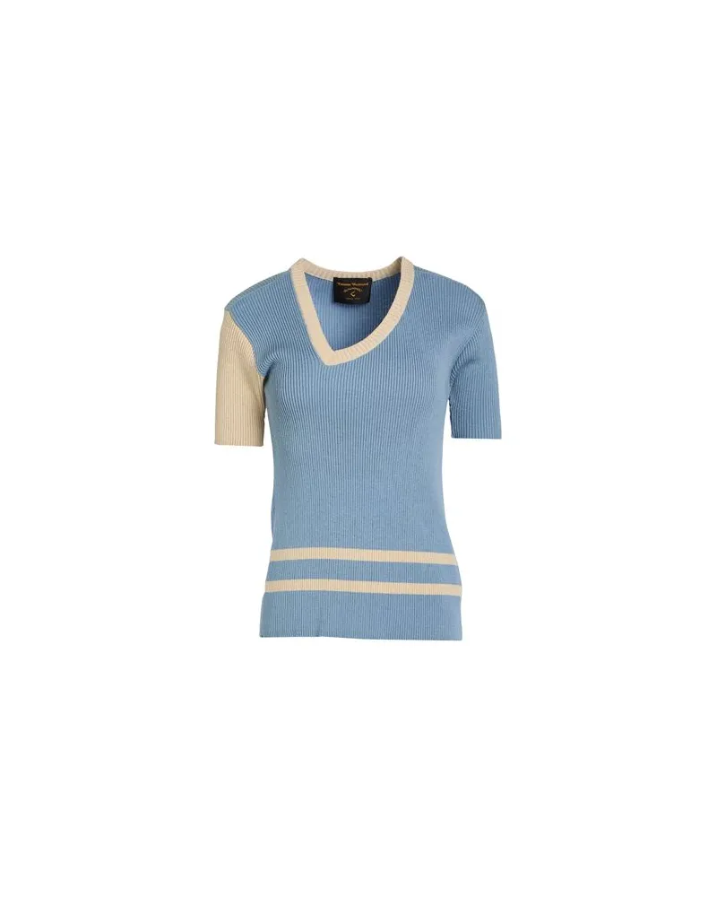 Vivienne Westwood STRICKWAREN - Pulloverauf YOOX.COM Hellblau