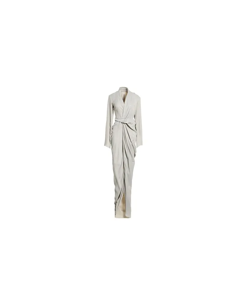 Rick Owens KLEIDER - Maxi-Kleiderauf YOOX.COM Hellgrau