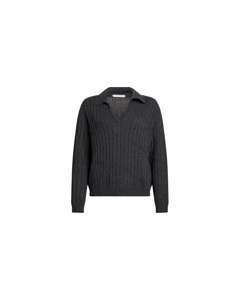 Caractère STRICKWAREN - Pulloverauf YOOX.COM Braungrau