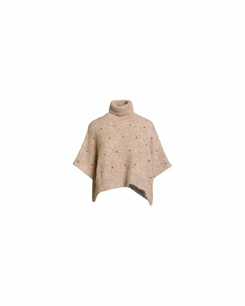 Brunello Cucinelli STRICKWAREN - Rollkragenpulloverauf YOOX.COM Sand