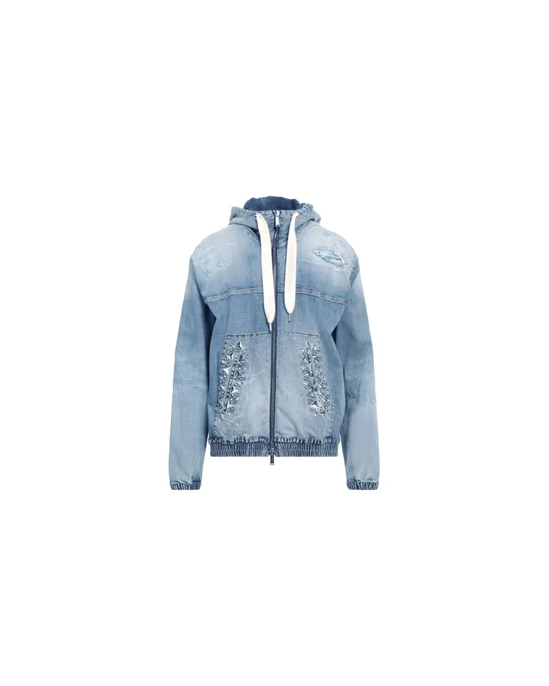 Dsquared2 JACKEN & MÄNTEL - Jeansjacken/Mäntelauf YOOX.COM Blau