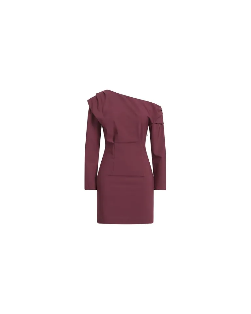 Dondup KLEIDER - Mini-Kleiderauf YOOX.COM Pflaume