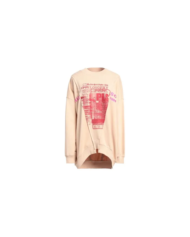 Philosophy Di Lorenzo Serafini TOPS - Sweatshirtsauf YOOX.COM Hellrosa
