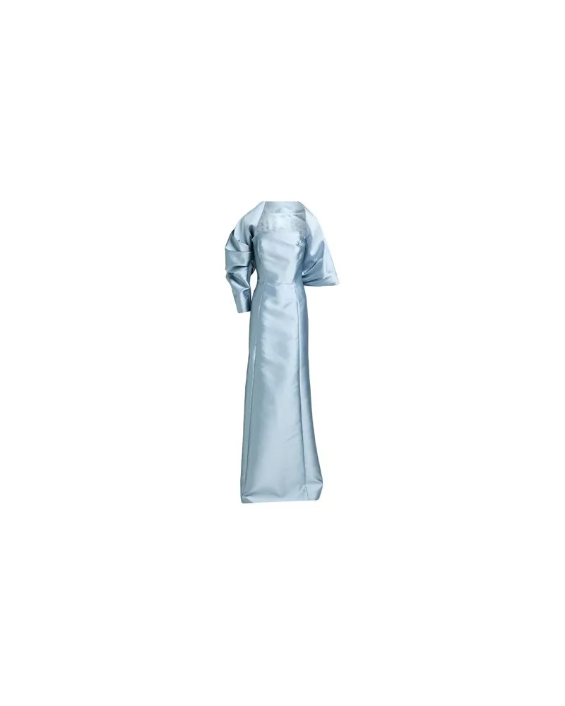 Alberta Ferretti KLEIDER - Maxi-Kleiderauf YOOX.COM Hellblau