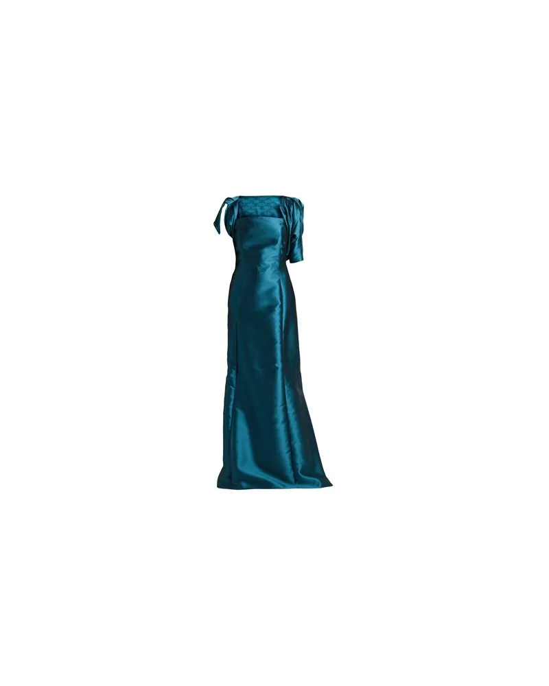 Alberta Ferretti KLEIDER - Maxi-Kleiderauf YOOX.COM Smaragdgrün