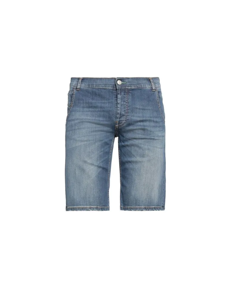 Daniele Alessandrini HOSEN & RÖCKE - Jeansshortsauf YOOX.COM Blau