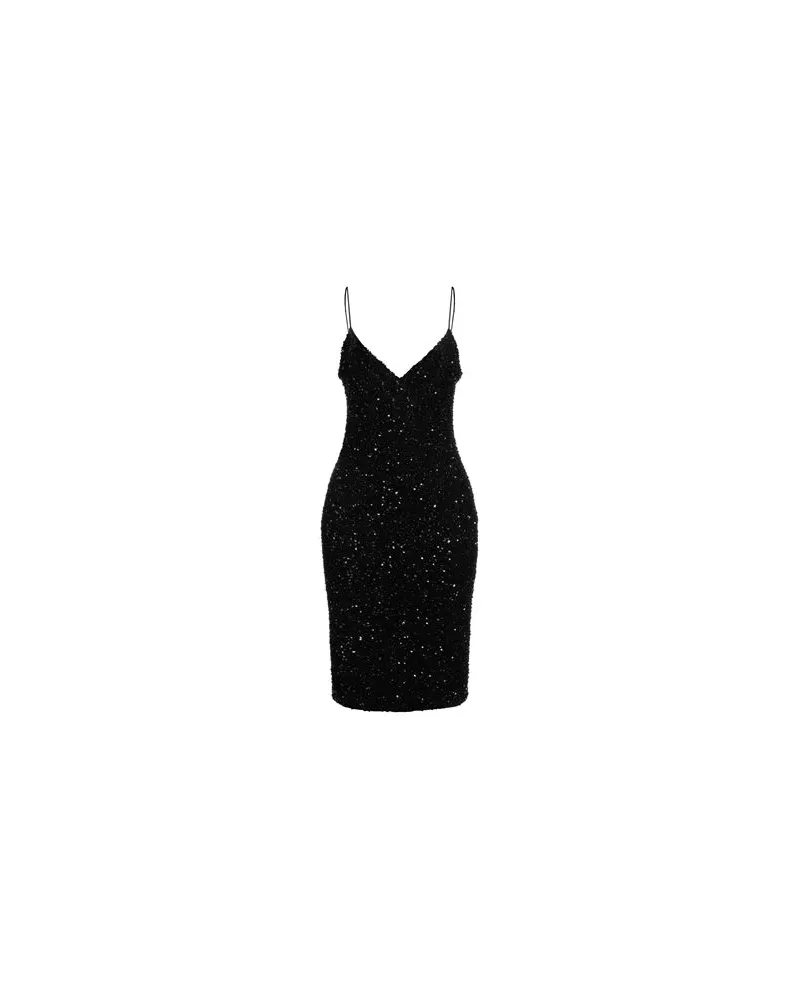 Retrofête KLEIDER - Mini-Kleiderauf YOOX.COM Schwarz