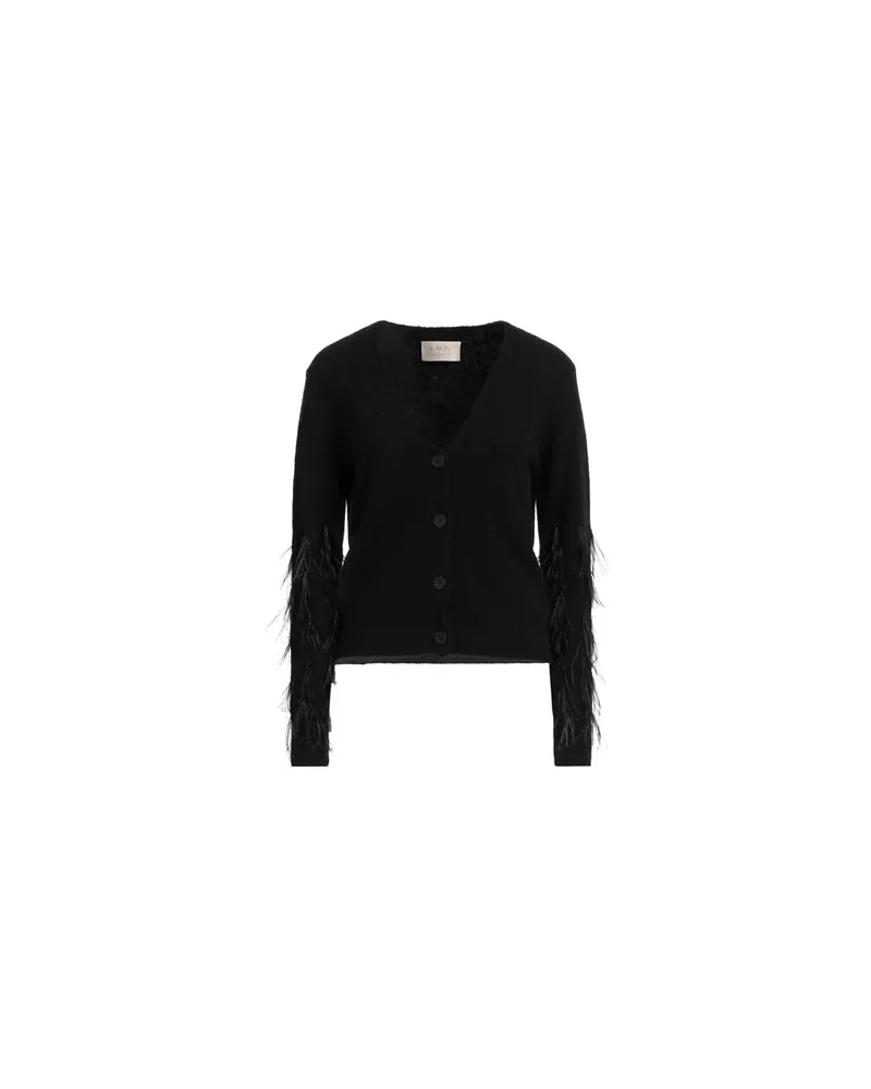 Kaos STRICKWAREN - Strickjackenauf YOOX.COM Schwarz