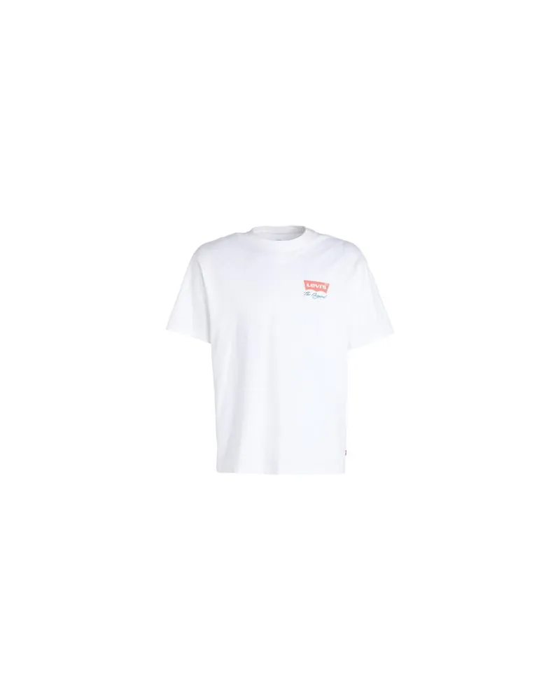 Levi's VINTAGE FIT GRAPHIC TEE WHITES  - TOPS - T-shirtsauf YOOX.COM Weiß