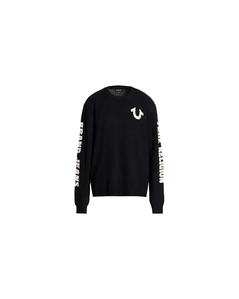 True Religion STRICKWAREN - Pulloverauf YOOX.COM Schwarz