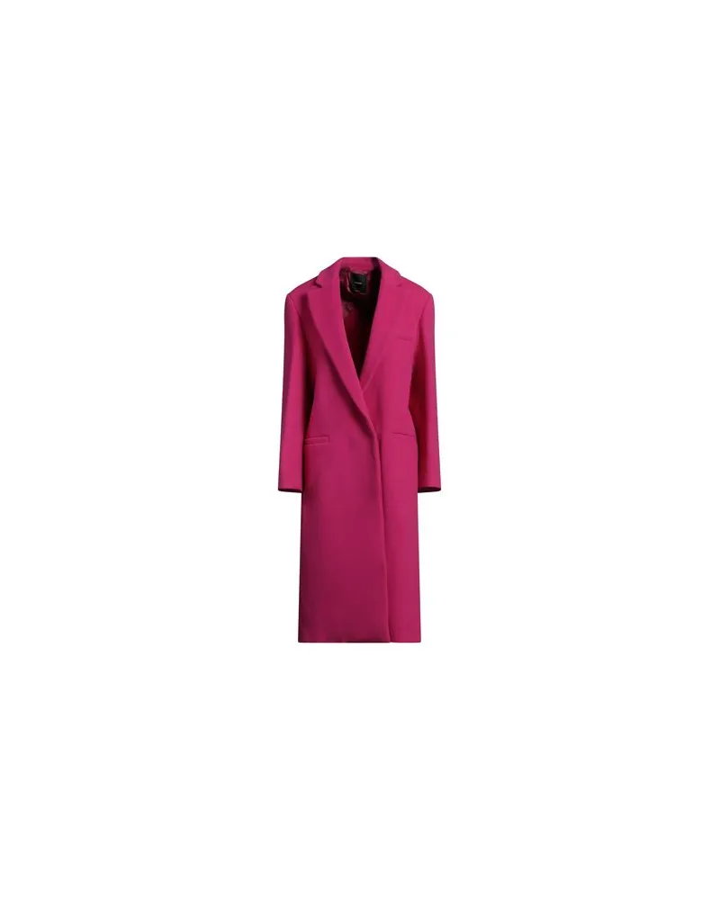 Pinko JACKEN & MÄNTEL - Mäntelauf YOOX.COM Fuchsia