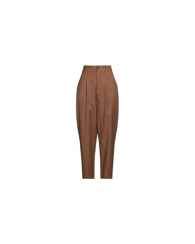 SOLOTRE HOSEN & RÖCKE - Hosenauf YOOX.COM Kamel