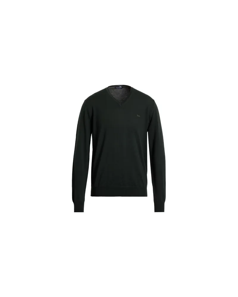 Harmont & Blaine STRICKWAREN - Pulloverauf YOOX.COM Dunkelgrün