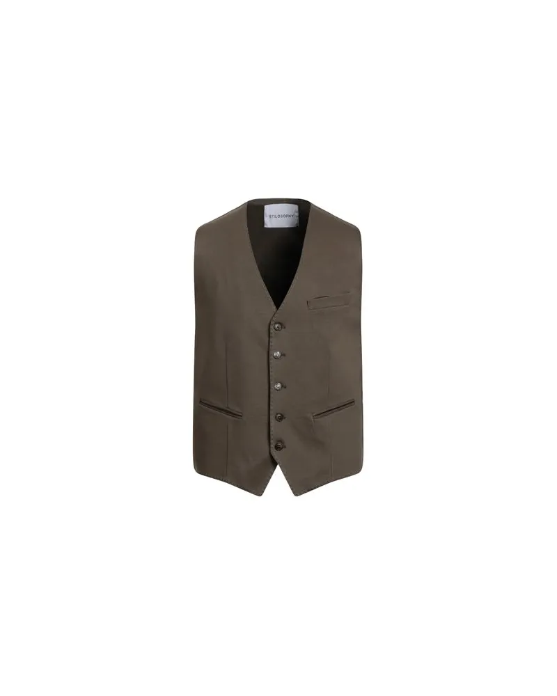 Stilosophy ANZÜGE und CO-ORDS - Couture-Westenauf YOOX.COM Militärgrün