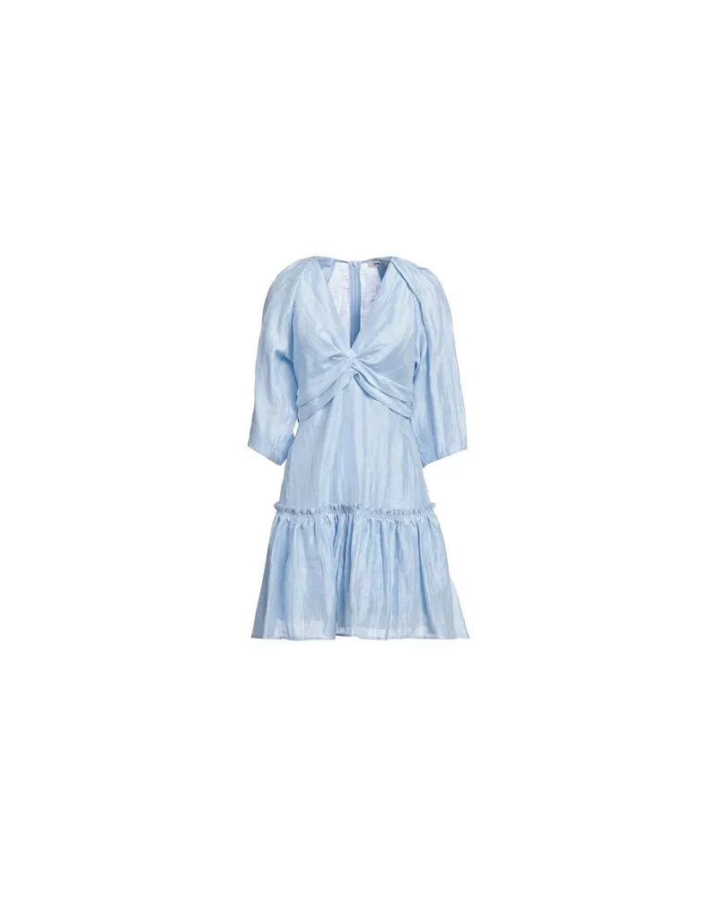 Sandro KLEIDER - Mini-Kleiderauf YOOX.COM Himmelblau