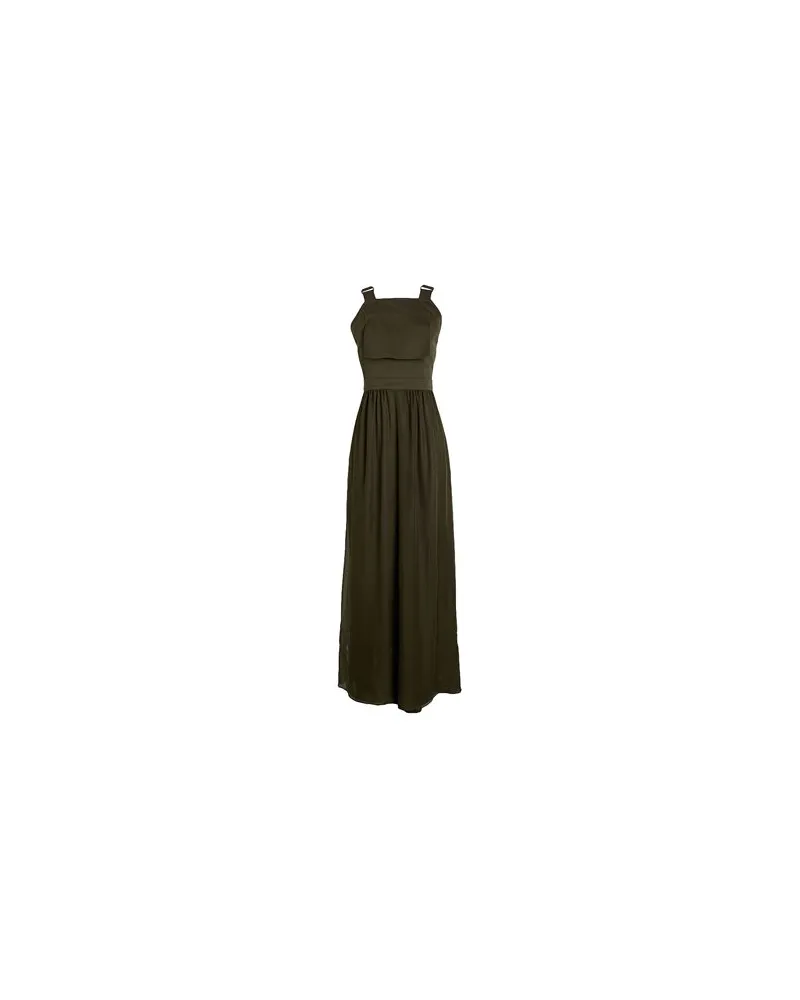 Max Mara OVERALLS - Lange Overallsauf YOOX.COM Militärgrün