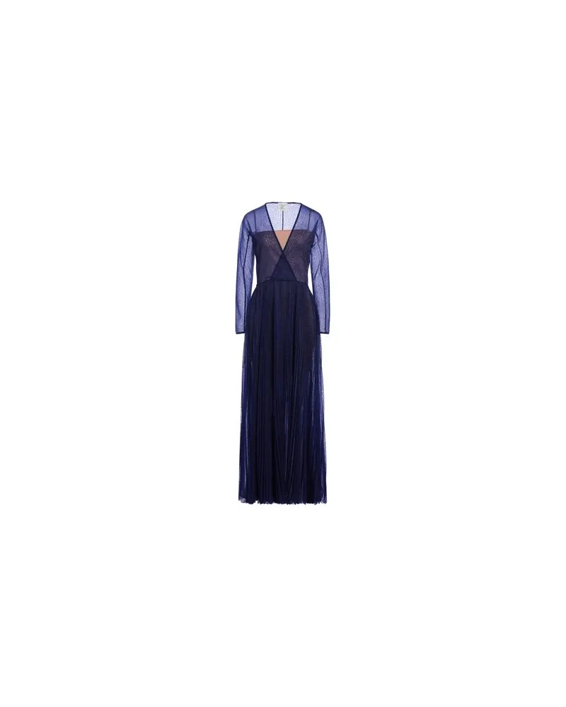 forte_forte KLEIDER - Maxi-Kleiderauf YOOX.COM Blau
