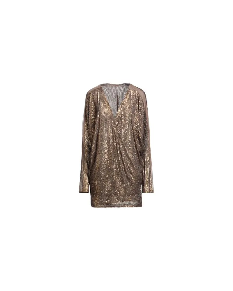 Norma Kamali KLEIDER - Mini-Kleiderauf YOOX.COM Bronze