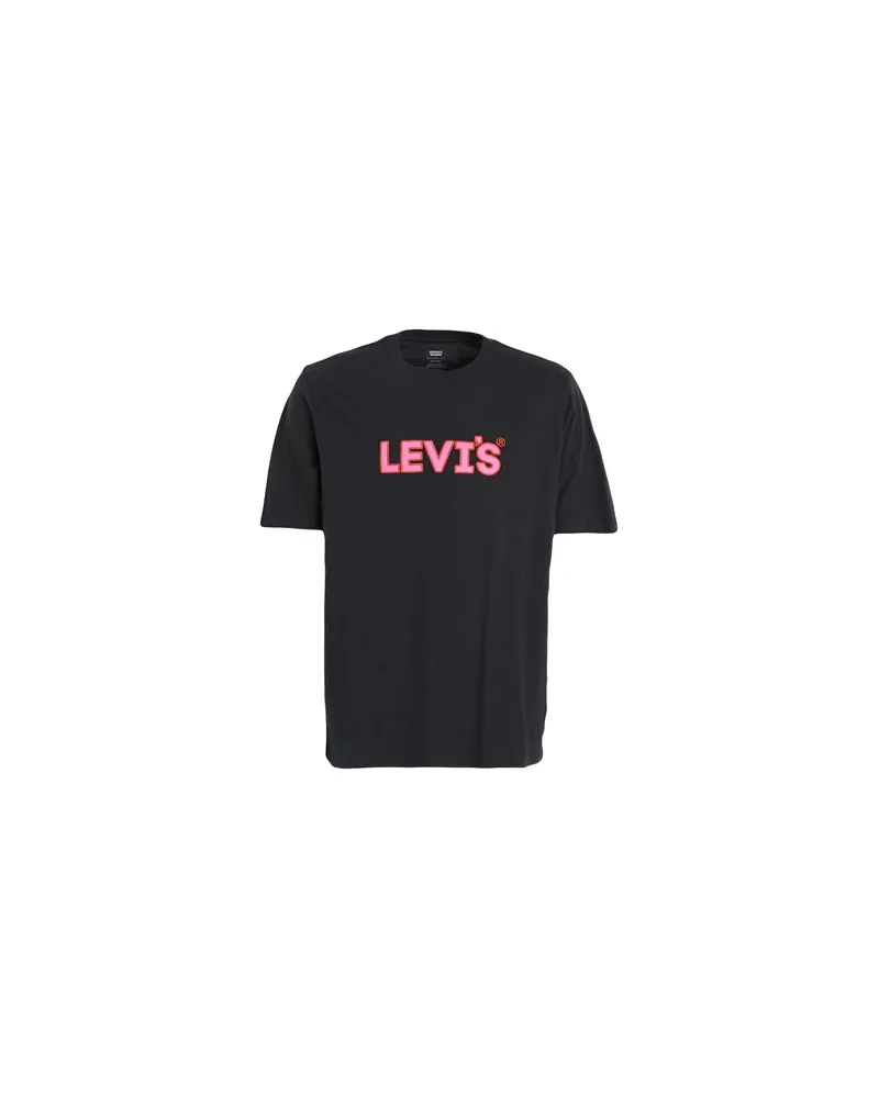 Levi's SS RELAXED FIT TEE BLACKS  - TOPS - T-shirtsauf YOOX.COM Blei