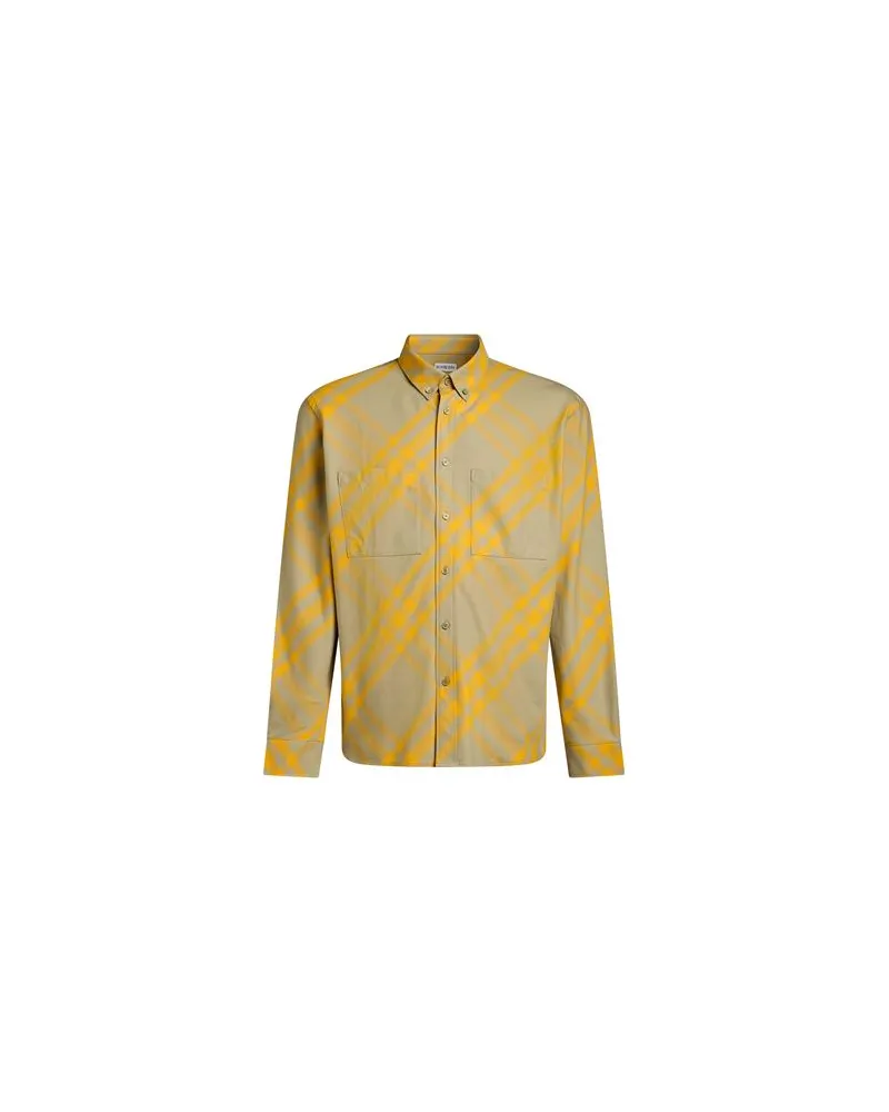 Burberry TOPS - Hemdenauf YOOX.COM Khaki
