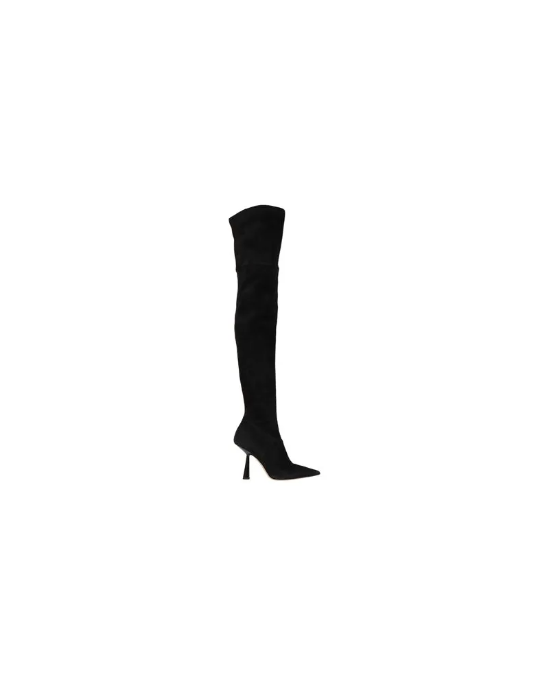 Jimmy Choo SCHUHE - Stiefelauf YOOX.COM Schwarz