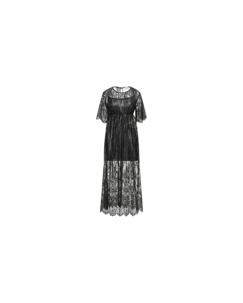 VICOLO KLEIDER - Maxi-Kleiderauf YOOX.COM Schwarz