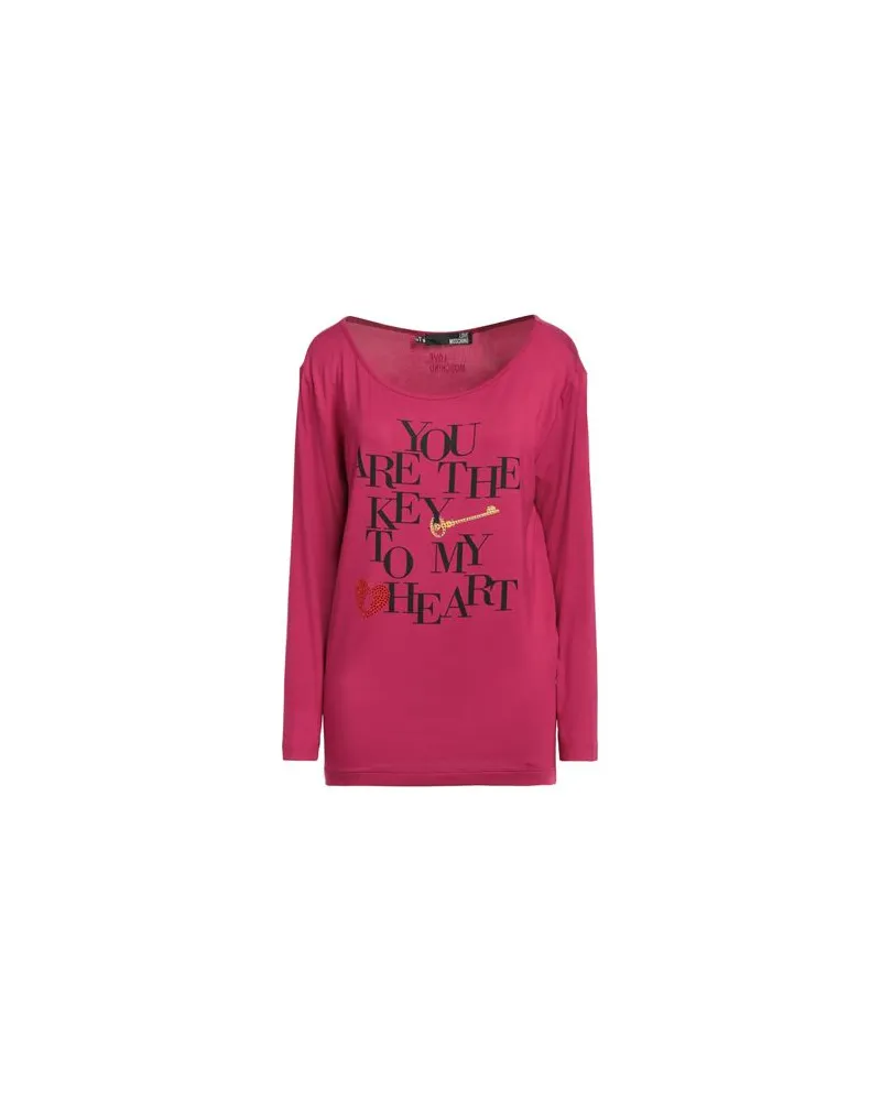 Moschino TOPS - T-shirtsauf YOOX.COM Fuchsia