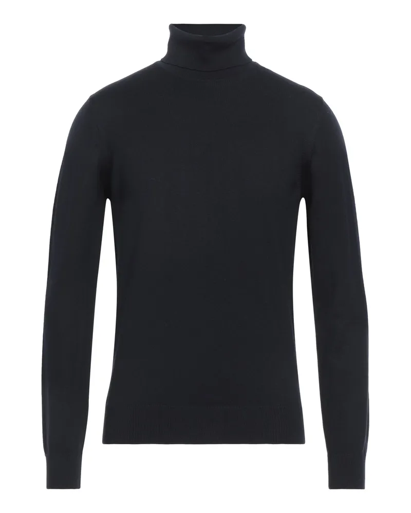 Alpha Studio Rollkragenpullover Nachtblau