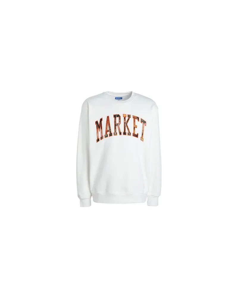 Market Fauxtree Arc Crewneck Sweatshirt  - TOPS - Sweatshirtsauf YOOX.COM Elfenbein