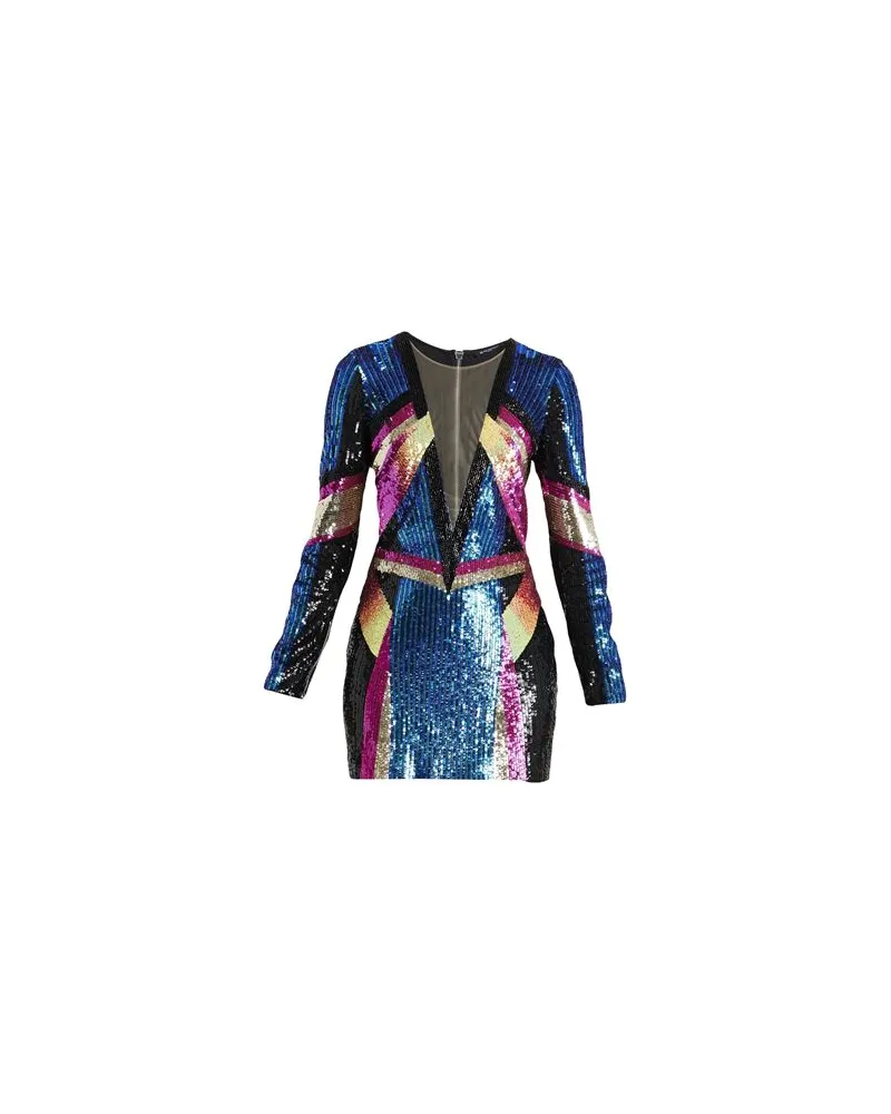 Balmain KLEIDER - Mini-Kleiderauf YOOX.COM Königsblau