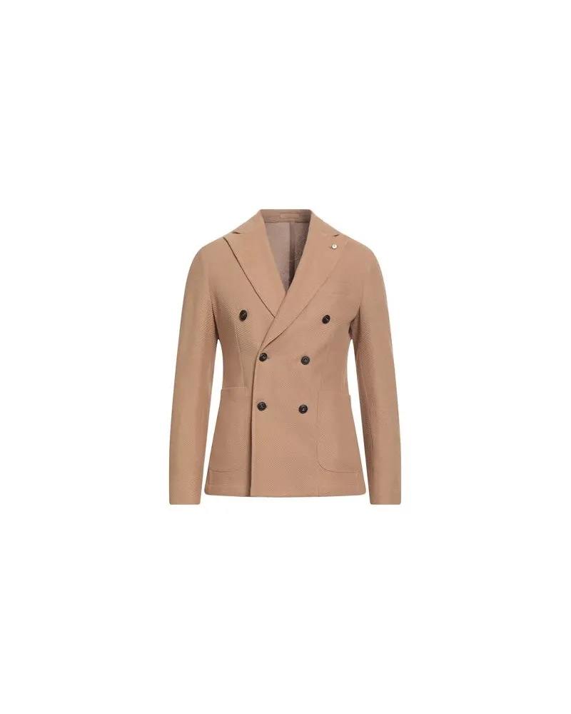 Luigi Bianchi Mantova ANZÜGE und CO-ORDS - Blazersauf YOOX.COM Kamel