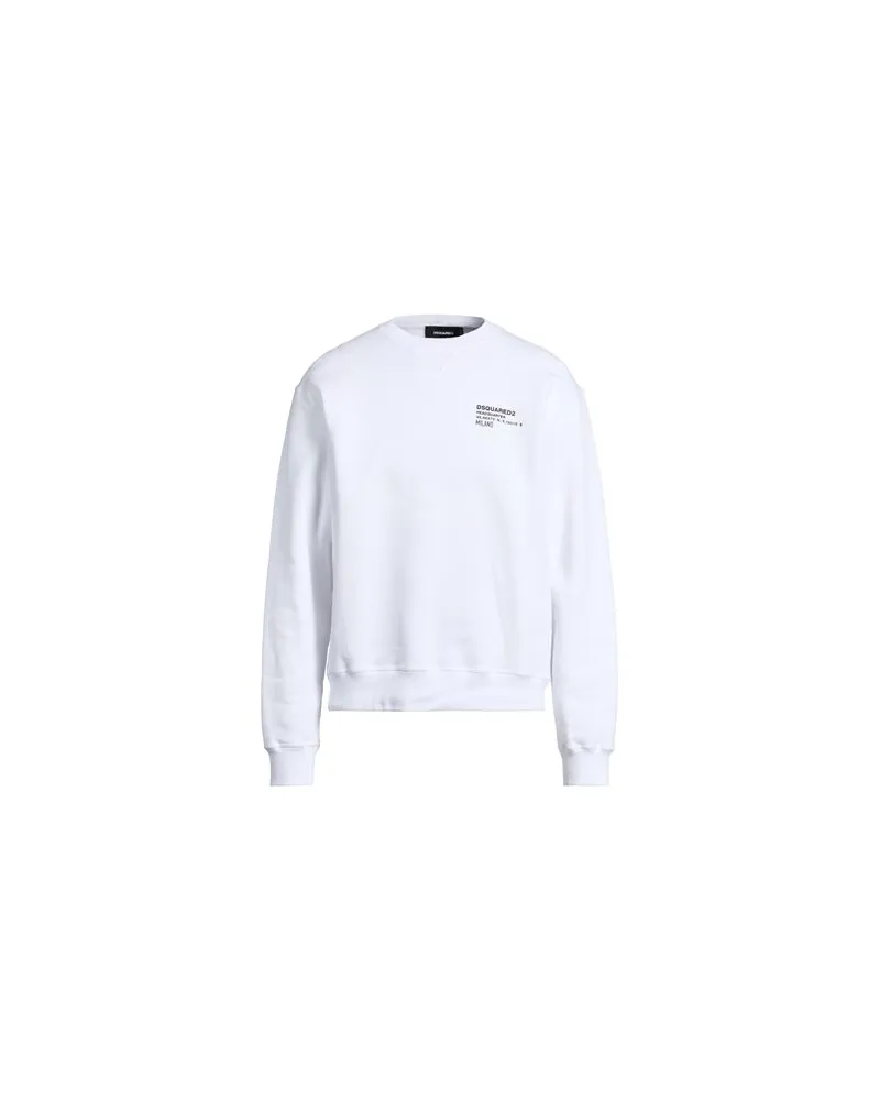 Dsquared2 TOPS - Sweatshirtsauf YOOX.COM Weiß