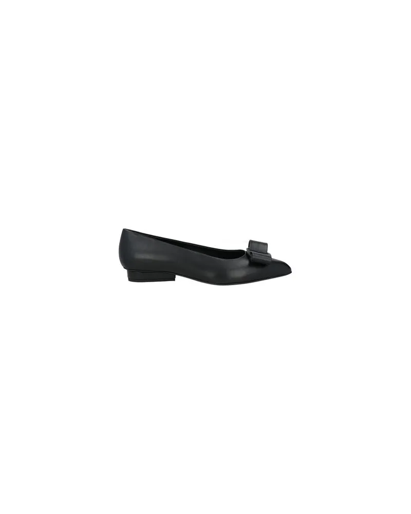Ferragamo SCHUHE - Ballerinasauf YOOX.COM Schwarz
