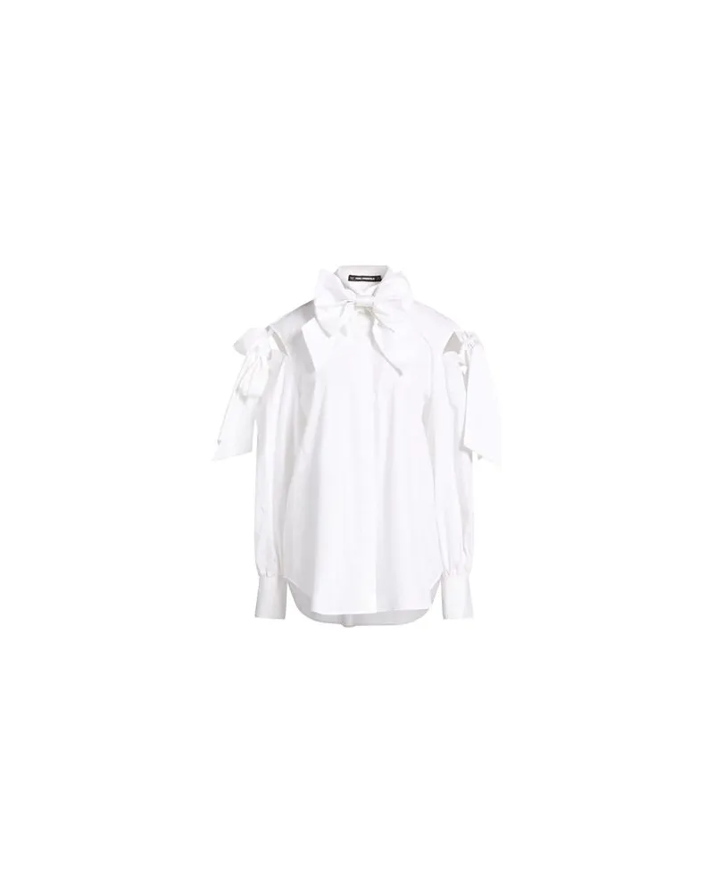 Karl Lagerfeld TOPS - Hemdenauf YOOX.COM Weiß