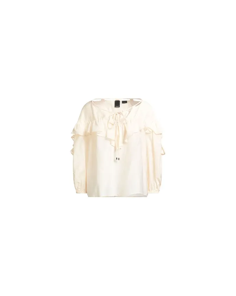 Pinko TOPS - Topsauf YOOX.COM Cremeweiß