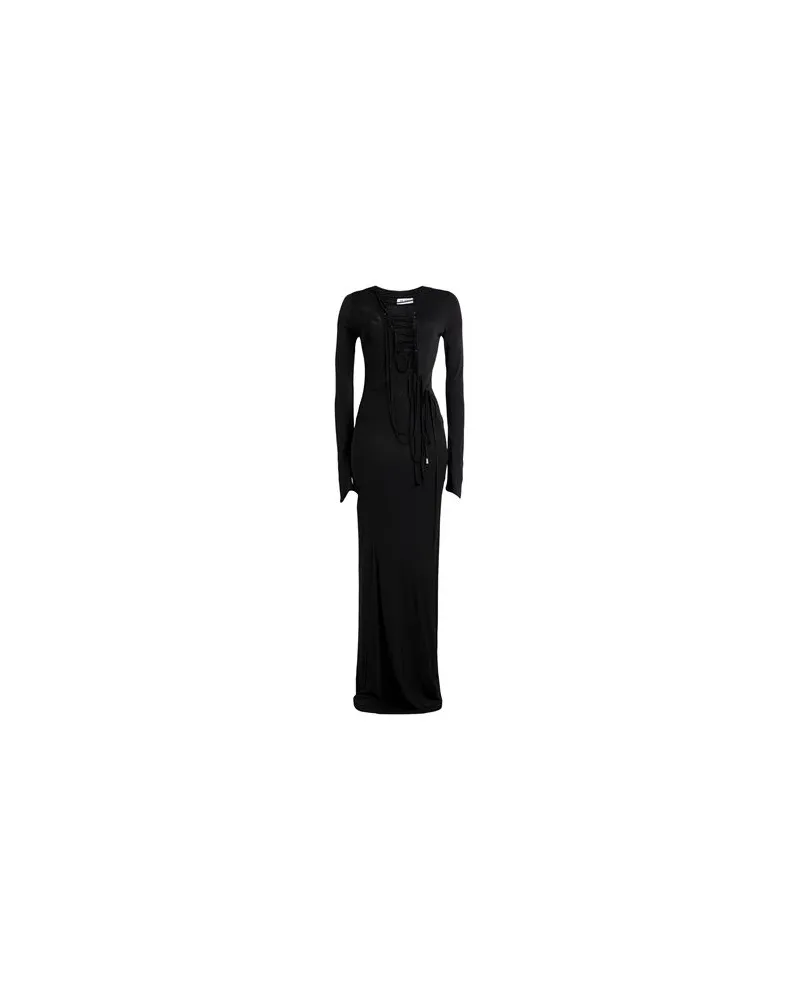 ATTICO KLEIDER - Maxi-Kleiderauf YOOX.COM Schwarz