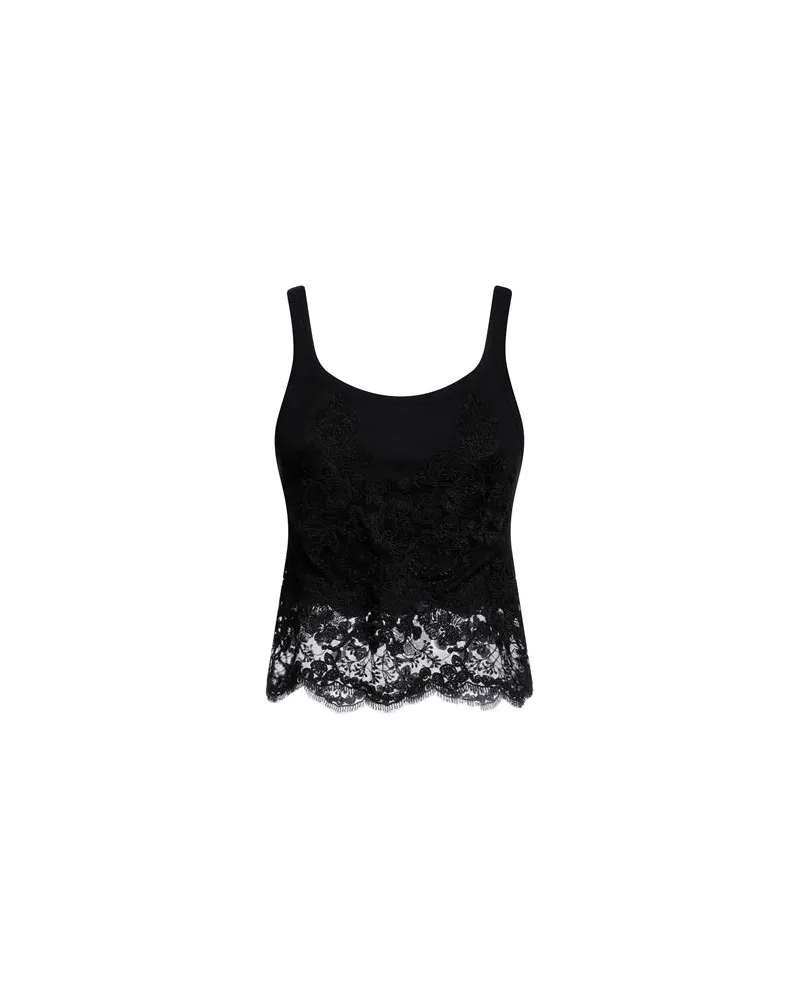 Ermanno Scervino TOPS - Tank Topsauf YOOX.COM Schwarz