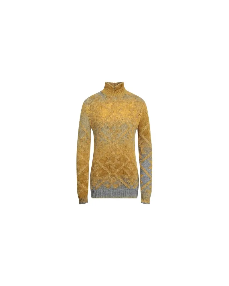 Dondup STRICKWAREN - Rollkragenpulloverauf YOOX.COM Senf