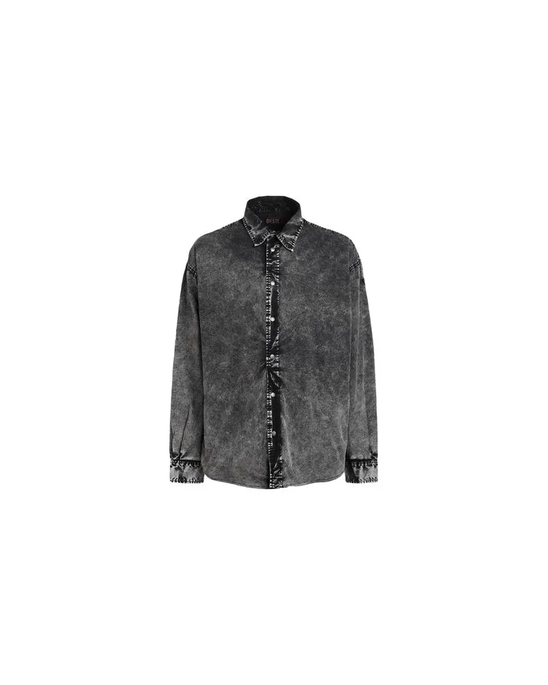 Diesel TOPS - Jeanshemdenauf YOOX.COM Grau