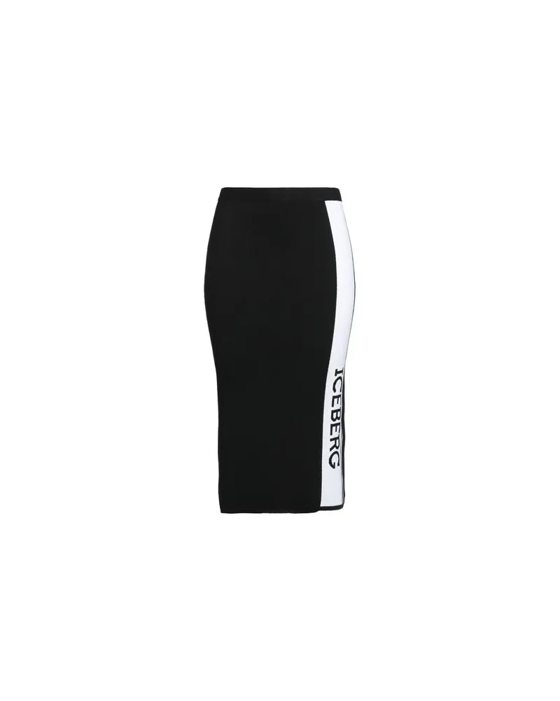 Iceberg HOSEN & RÖCKE - Midi-Röckeauf YOOX.COM Schwarz