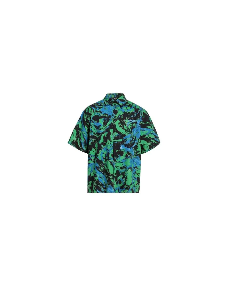 MSGM TOPS - Hemdenauf YOOX.COM Grün