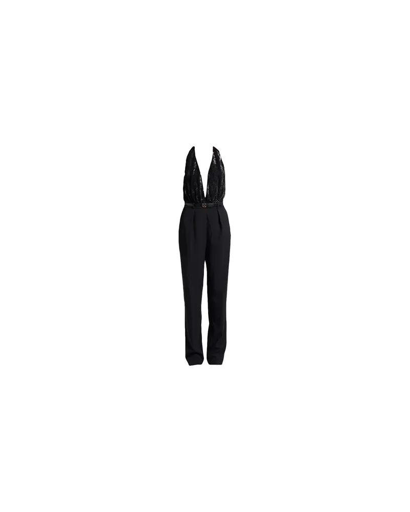 Elisabetta Franchi OVERALLS - Jumpsuitsauf YOOX.COM Schwarz