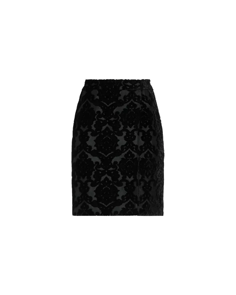 Moschino HOSEN & RÖCKE - Jeansröckeauf YOOX.COM Schwarz