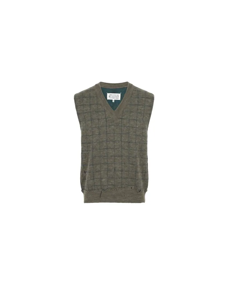 Maison Margiela STRICKWAREN - Pulloverauf YOOX.COM Militärgrün