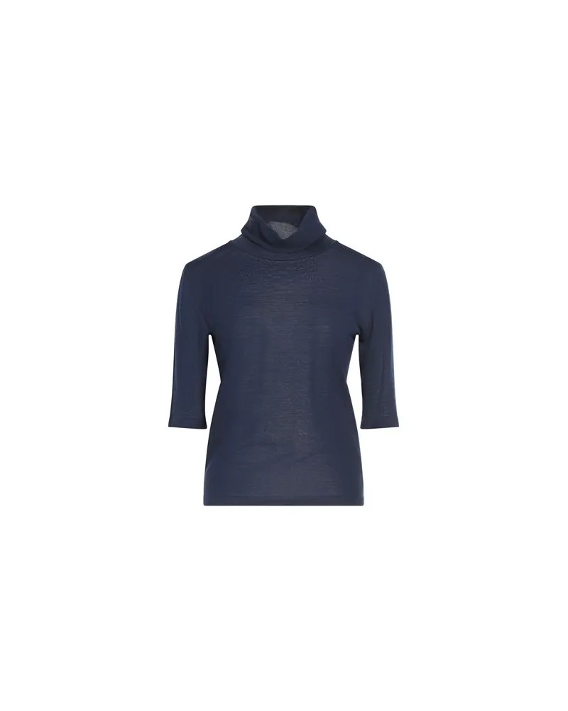 Caractère STRICKWAREN - Rollkragenpulloverauf YOOX.COM Marineblau